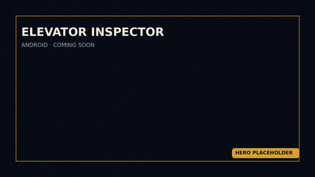 Placeholder: Elevator Inspector – Key Art